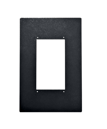 Пластина для крепления домофона ELTIS 300;400 (пл.PS-U,330*220*2мм, RAL7021 муар)