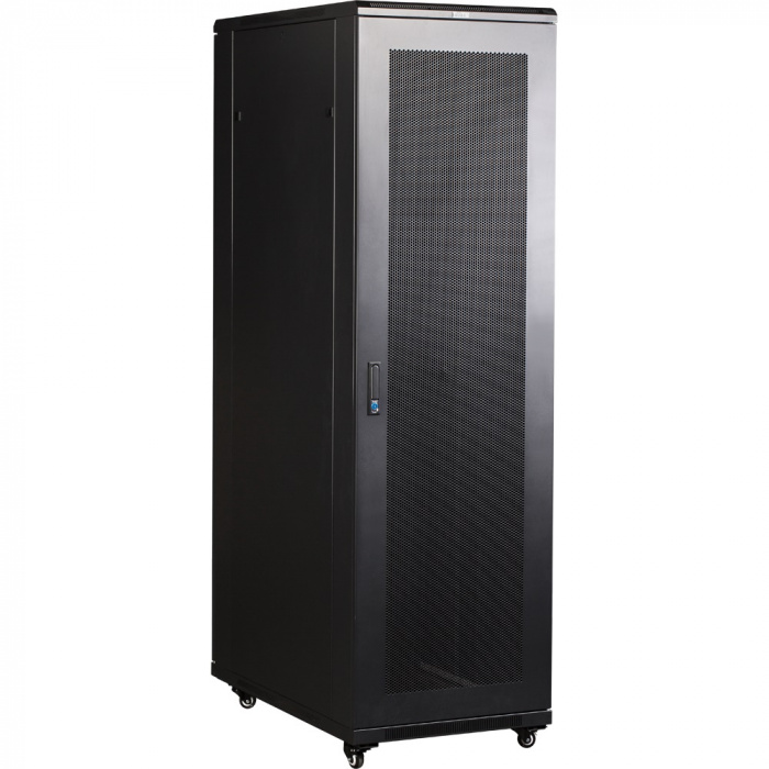 Шкаф 19&quot; Business, 47U 600x600 (черный) TWT TWT-CBB-47U-6x6-P1
