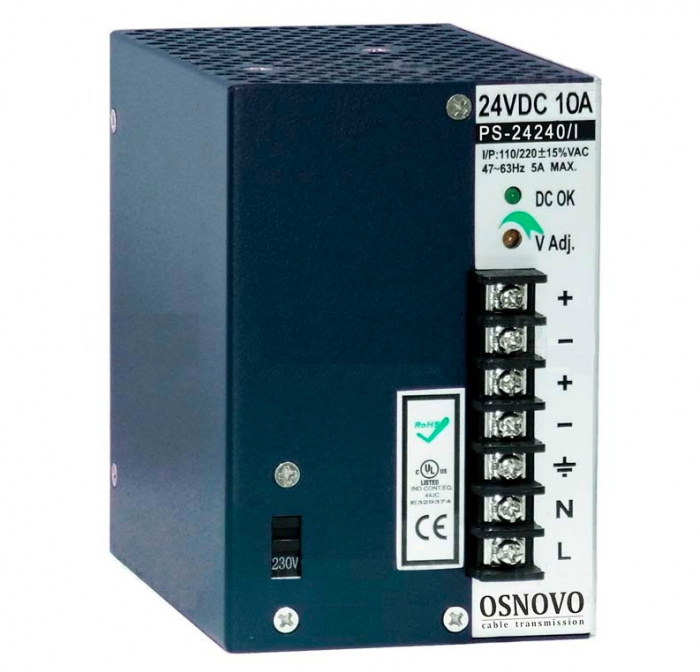 Блок питания промышленный OSNOVO PS-24240/I