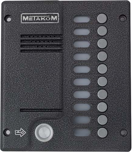 Блок вызова домофона Метаком MК10.2-TM4EVN