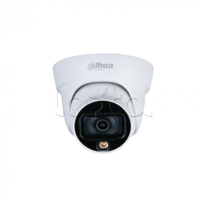 IP-камера видеонаблюдения уличная купольная Full-color Dahua DH-IPC-HDW1239T1P-LED-0280B-S5