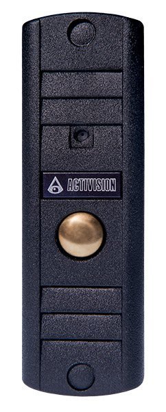 Видеопанель вызывная накладная антивандальная на 1 абонента Activision AVP-508 (PAL, черный)