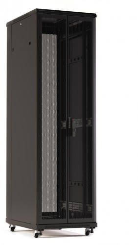  Шкаф напольный 19-дюймовый, 47U Hyperline TTR-4781-DD-RAL9005