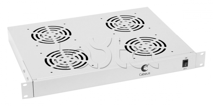 Панель вентиляционная с 4 вентиляторами Cabeus JG03