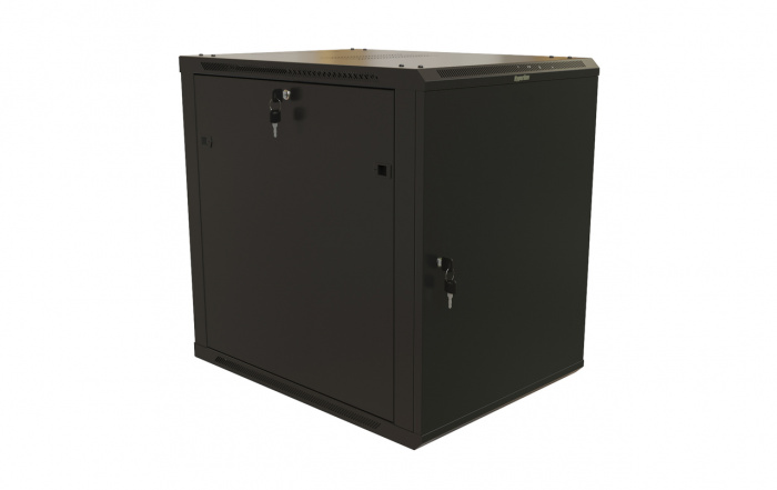 Шкаф настенный Hyperline TWB-2768-SR-RAL9004