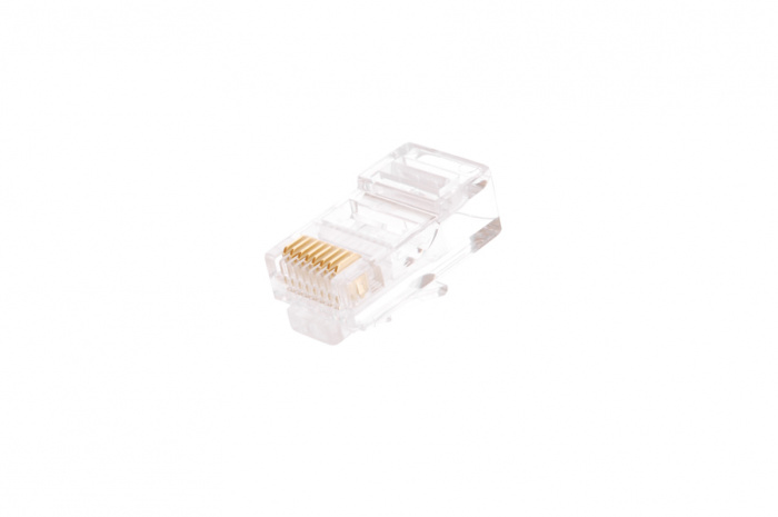 Коннектор RJ45/8P8C (1000 шт/уп) NETLAN UEC-UP8P8C-UD-003-TR-1000