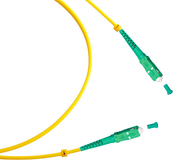 Шнур оптический simplex SC/APC-SC/APC 9/125 sm 10м LSZH Cabeus FOP(s)-9-SC/APC-SC/APC-10m