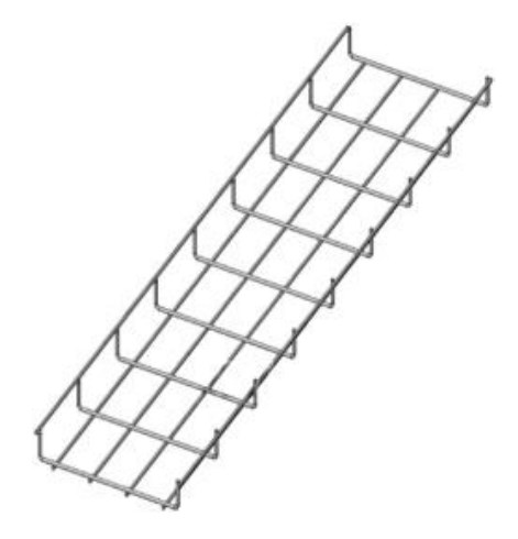 Лоток проволочный PTK-Line ЛМПРО 100x35 (4,0) 3м ПожТехКабель (600-021)