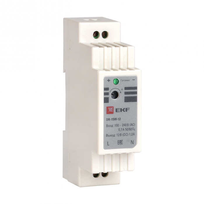 Блок питания 12В DR-15W-12 EKF PROxima (dr-15w-12)