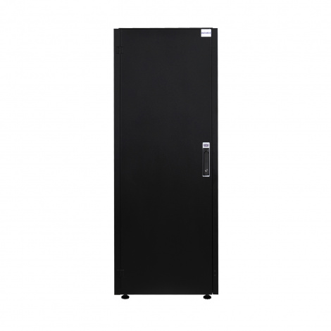 Шкаф нап. 19&quot;, 47U 600х600, перед. дв. мет, задн. стен., мет, чер. Datarex DR-710601