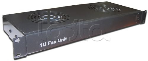 Блок 3-х вентиляторов 19&quot;, с подшипниками, без термостата, 1U TWT TWT-CBB-FANB3-RACK