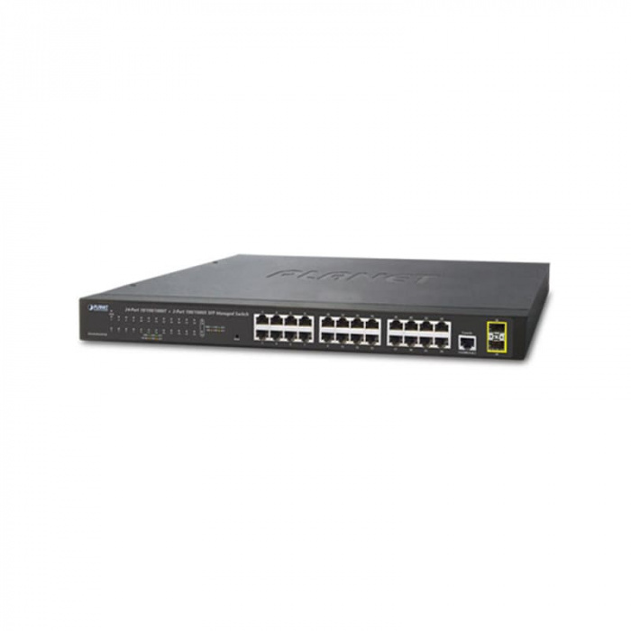24-портовый коммутатор Beward GS-4210-24T2S