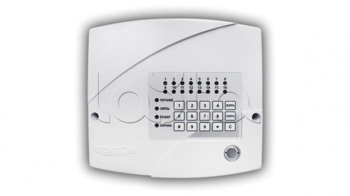 Контроллер охранно-пожарный Сократ Приток-А-КОП-03 (16) без модема GSM