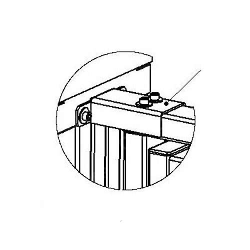 Накладка верхняя PERCo-RF01 0-03