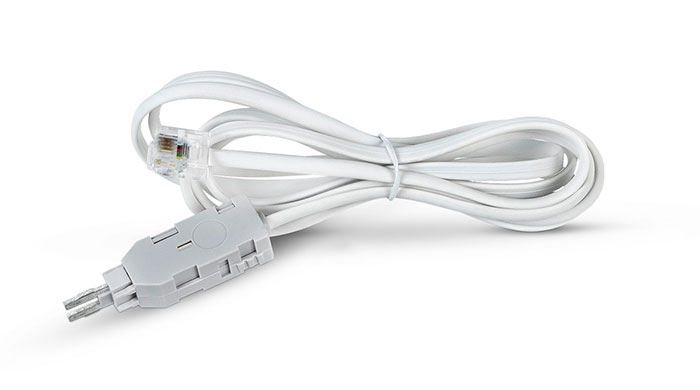Шнур тестовый 2 контактный Cabeus TC-2-pin-6P2C