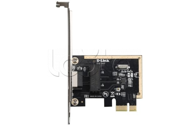 Сетевой PCI Express адаптер с 1 портом 10/100/1000Base-T D-Link DGE-560T/D2A