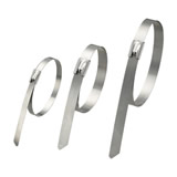 Хомут кабельный стальной 4,6x152 мм (50 шт/уп) Экопласт 45315