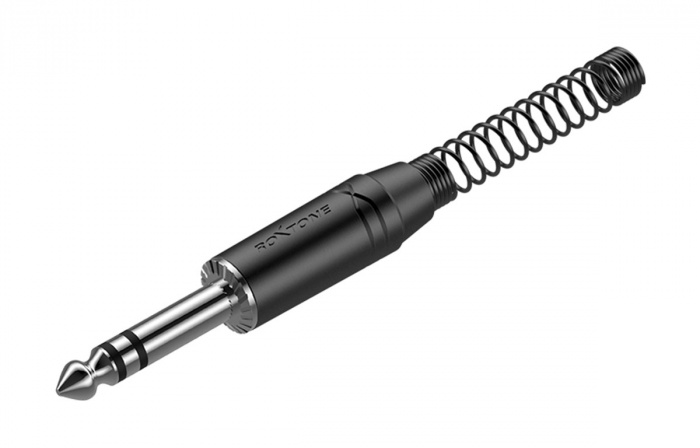 Разъем  jack  1/4&quot; стерео ROXTONE RJ3PP-BN