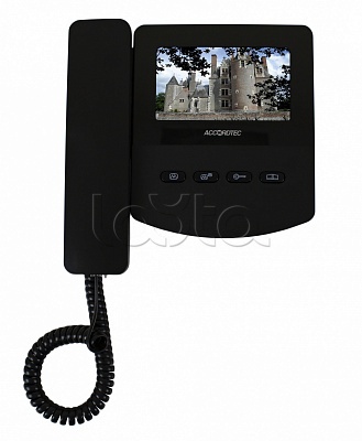 Видеодомофон 4-x проводный, 4,3&quot; TFT LCD AccordTec AT-VD433C BL