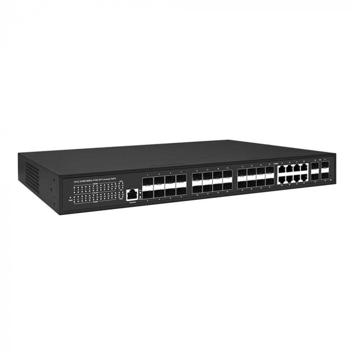 Управляемый L3 коммутатор NST NS-SW-16GX8GH4G10-L