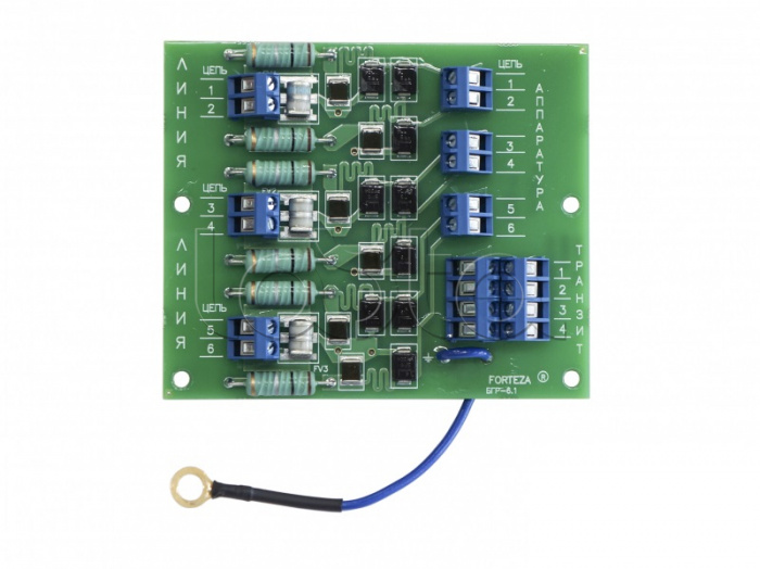 Плата блока защиты Forteza ПЛАТА БГр-6.1