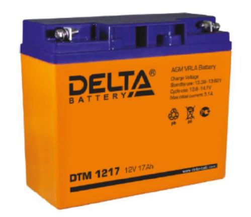 Аккумулятор свинцово-кислотный Delta DTM 1217