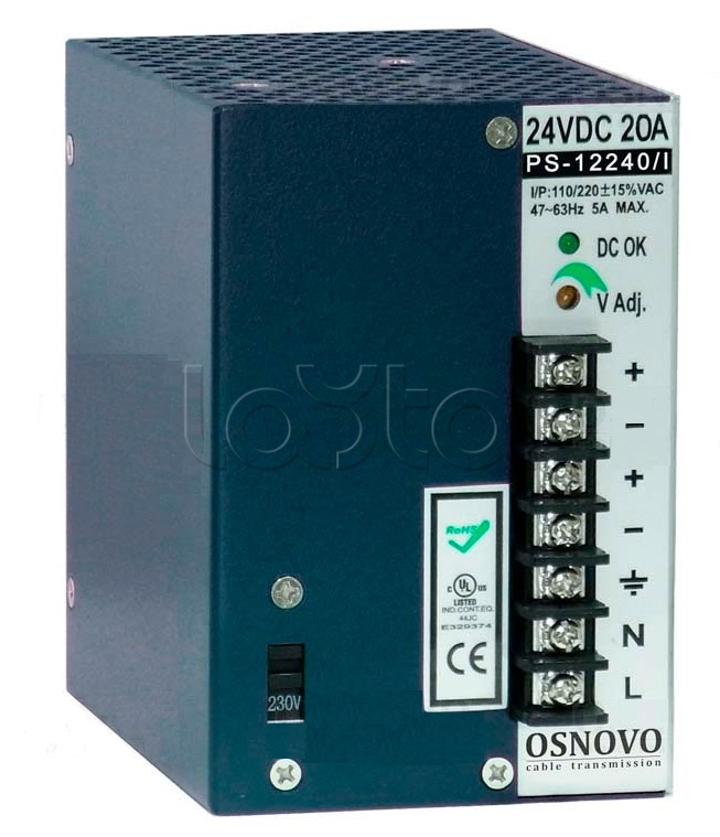 Блок питания промышленный OSNOVO PS-12240/I
