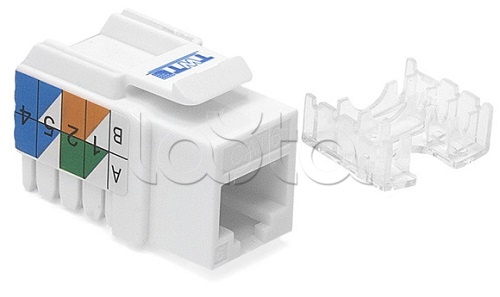  Модуль Keystone RJ45 TWT-OK45UTP/6-WH