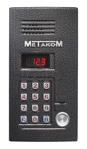 Блок вызова домофона Метаком MK2012-TM4E