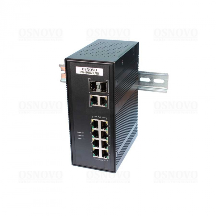 PoE коммутатор промышленный OSNOVO SW-80822/IR