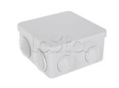 Коробка монтажная огнестойкая пластиковая герметичная КМОПГ IP54, 4 контакта для кабеля до 2,5мм2  (4к х 2,5 мм) ПожТехКабель 071-003