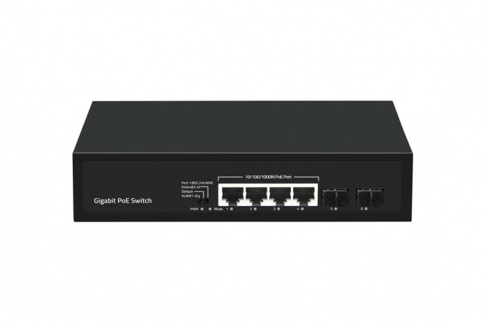 Коммутатор Gigalink GL-SW-G005-04P(BT)