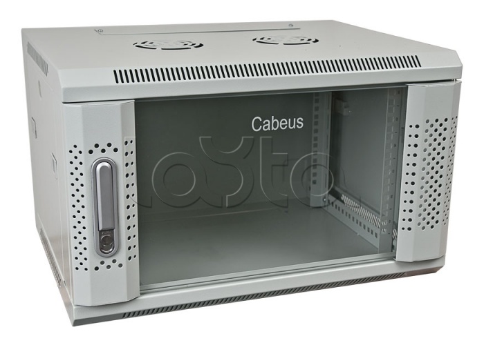 Шкаф настенный 19&quot; 6U Cabeus SH-05F-6u60/45