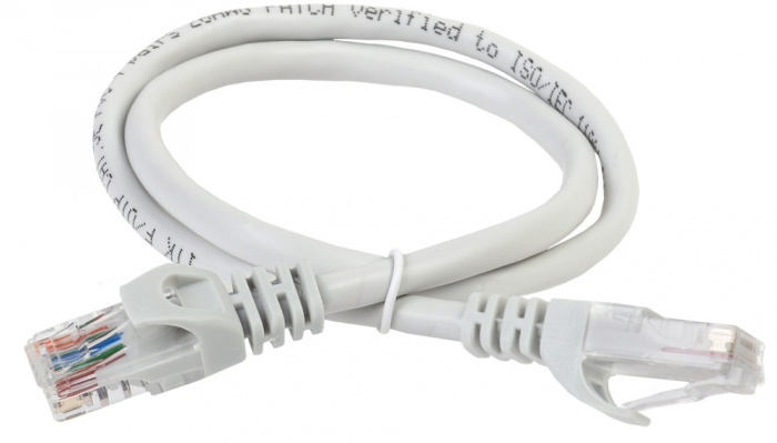 Патч-корд категории 5Е UTP, LSZH, ITK PC01-C5EUL-2M