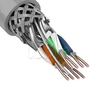 Кабель информационный LAN SSTP 4PR 23AWG CAT7 (305м) REXANT 01-0542