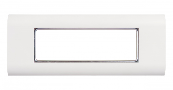 Панель лицевая настенная под 3 вставки типа Mosaic 45х45мм NIKOMAX NMC-PL3PM-WT