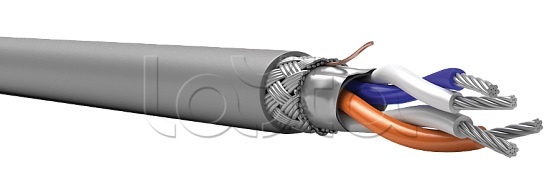 Кабель симметриный для промышленного протокола RS-485 на рабочее напряжение до 300 В ТехноКИПнг(D) 1x2x0,6 СПКБ Техно