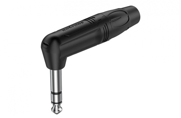 Разъем  jack  1/4&quot; стерео ROXTONE RJ3RP-BN