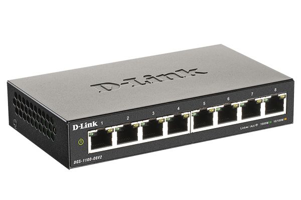 Коммутатор D-Link DGS-1100-08V2/A1A
