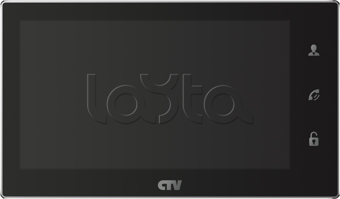 Монитор видеодомофона CTV-M4706AHD (черный)