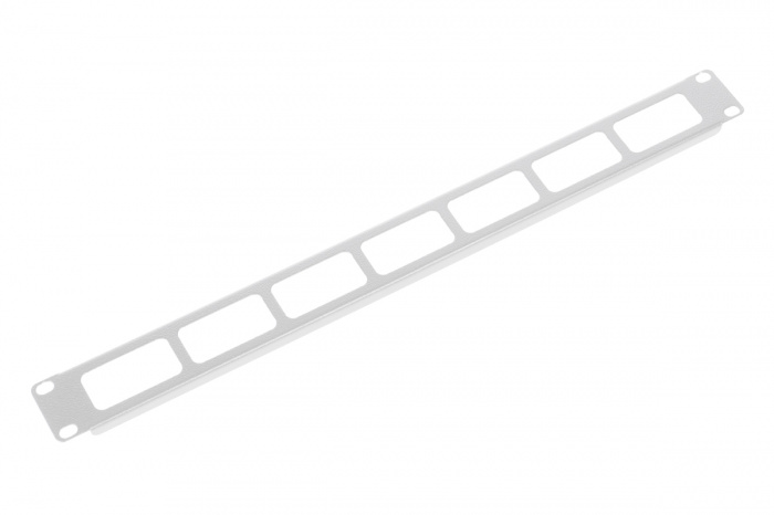 Органайзер кабельный горизонтальный 19&quot; 1U с окнами для кабеля ЦМО ГКО-О-1