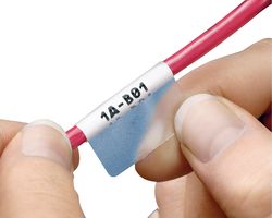 Наклейки самоламинирующиеся Hyperline WMBL-25x33-A4L-WH