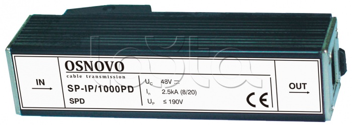 Устройство грозозащиты для локальной вычислительной сети OSNOVO SP-IP/1000PD