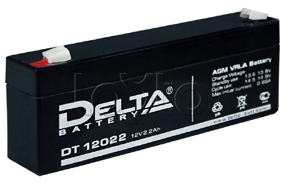 Аккумулятор свинцово-кислотный Delta DT 12022