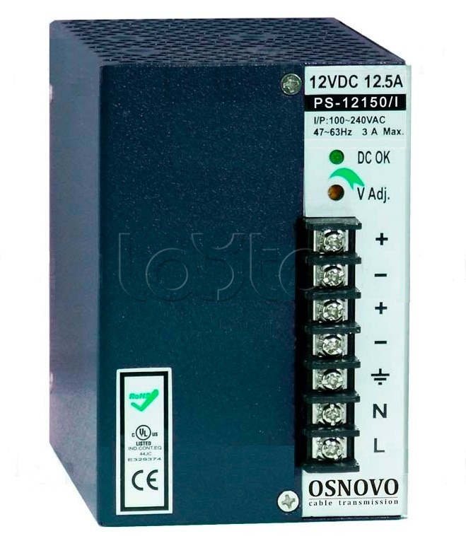 Блок питания промышленный OSNOVO PS-12150/I