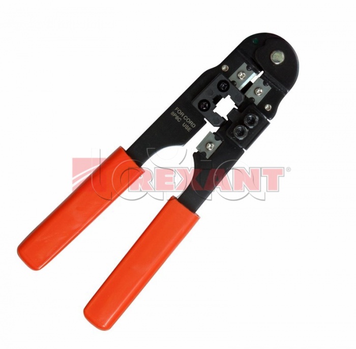 Кримпер для обжима компьютерный 8P8C (HT-210N) (TL-210N) REXANT 12-3451