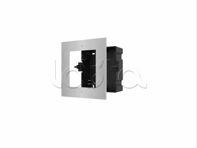 Рамка монтажная на 1 модуль Hikvision DS-KD-ACF1/S