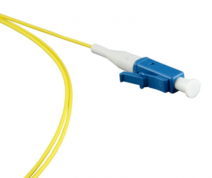 Пигтейл SM 9/125, LC/APC (1м) LSZH Hyperline FPT-B9-9-LC/AR-1M-LSZH-YL