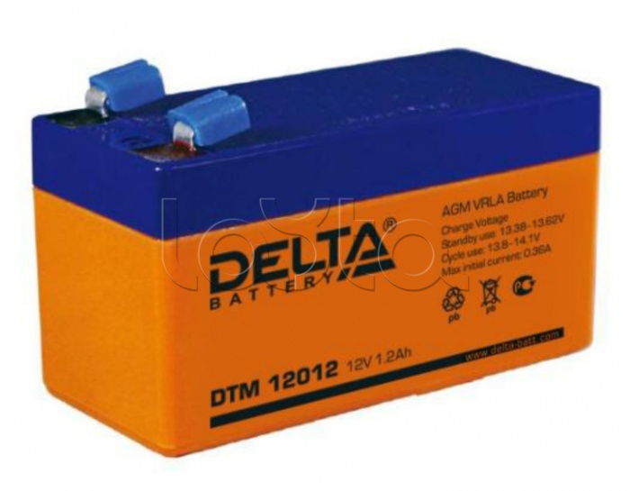 Аккумулятор свинцово-кислотный Delta DTM 12012