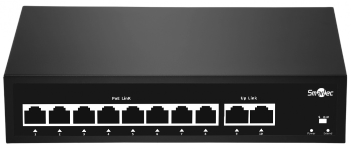 PoE коммутатор Smartec ST-NS208MB-GD